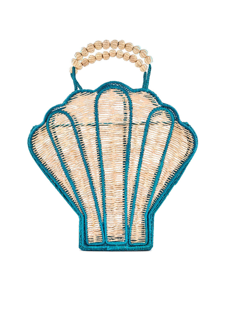 Handwoven Seashell Tote